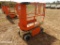 2013 JLG 1230ES SCISSOR LIFT SN:0200215734 electric powered, equipped with 12ft. Platform height, sl