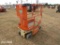 2012 JLG 1230ES SCISSOR LIFT SN:0200215139 electric powered, equipped with 12ft. Platform height, sl