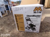 NEW 2600 PSI, MI-T-M COLD WATER-GAS-VERTICAL SHAFT PRESSURE WASHER- CV-2600-3MMC NEW SUPPORT EQUIPME