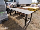 NEW 30IN. X 90IN. WELDING TABLE NEW SUPPORT EQUIPMENT