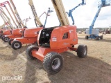 UNUSED JLG 450AJ BOOM LIFT 4x4, powered by diesel engine, equipped with 45ft. platform height, artic