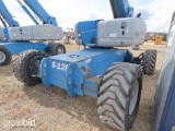 GENIE S120 BOOM LIFT SN:S120082056 4x4, powered by diesel engine, equipped with 120ft. Platform heig