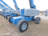 GENIE S85 BOOM LIFT SN:S8006-4599 4x4, powered by Deutz diesel engine, equipped with 85ft. Platform