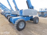 GENIE S85 BOOM LIFT SN:6348 4x4, powered by Deutz diesel engine, equipped with 85ft. Platform height