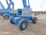 GENIE Z60/34 BOOM LIFT SN:9080 4x4, powered by Deutz diesel engine, equipped with 60ft. Platform hei