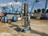 2013 GENIE AWP-40S SCISSOR LIFT SN:AWP13-76850 electric powered, equipped with 40ft. Platform height