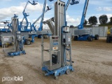 2013 GENIE AWP-40S SCISSOR LIFT SN:AWP13-77202 electric powered, equipped with 40ft. Platform height