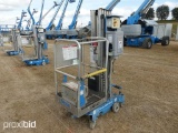 2013 GENIE AWP-25S SCISSOR LIFT SN:AWP13-76867 electric powered, equipped with 25ft. Platform height