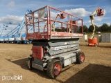SKYJACK SJ7135RT SCISSOR LIFT SN:34001212 4x4, powered by diesel engine, equipped with 35ft. Platfor