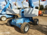 GENIE S45 BOOM LIFT SN:9891 4x4, powered by diesel engine, equipped with 45ft. platform height, stra