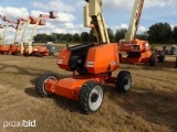 UNUSED JLG 340AJ ARTICULATED BOOM 4x4, powered by Kubota diesel engine, equipped with 34ft. platform