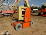 2012 JLG E300AJP BOOM LIFT SN:0300155501 electric powered, equipped with 19ft. Platform height, slid