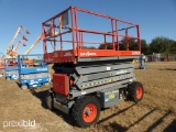 SKYJACK SJ7135RT SCISSOR LIFT SN:34000120 4x4, powered by diesel engine, equipped with 35ft. Platfor