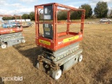 2014 SKYJACK SJIII 3219 SCISSOR LIFT SN:22065539 electric powered, equipped with 19ft. Platform heig