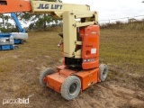 JLG E300AJP BOOM LIFT SN:164700 electric powered, equipped with 30ft. Platform height, articulating