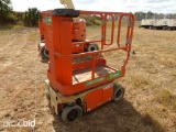 2012 JLG 1230ES SCISSOR LIFT SN:0200215122 electric powered, equipped with 12ft. Platform height, sl