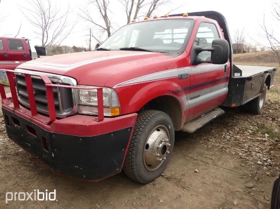 2003 FORD F550XLT PICKUP TRUCK VN:A64163 4x4, powered by 7.3L diesel engine, equipped with automatic