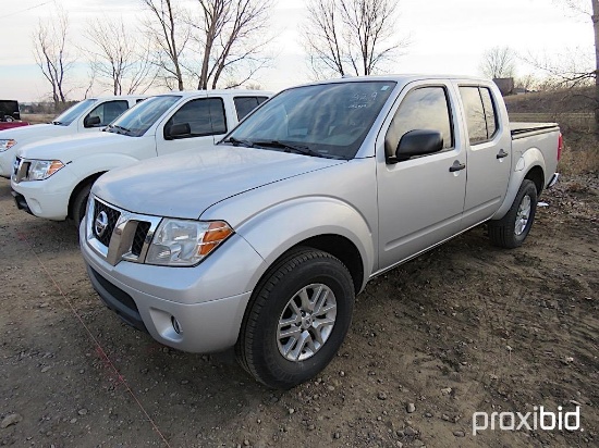 2016 NISSAN FRONTIER PICKUP TRUCK VN:1N6AD0EV5GN752039 4x4, powered by gas engine, equipped with aut