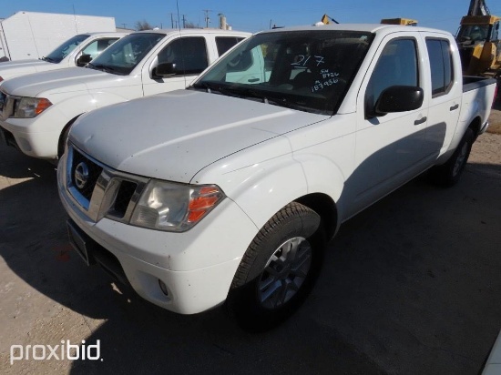 2016 NISSAN FRONTIER PICKUP TRUCK VN:1N6AD0ER4GN718726 powered by gas engine, equipped with automati