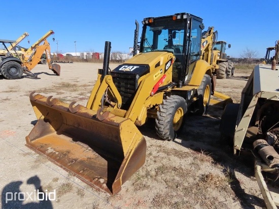 2018 CAT 420F2 TRACTOR LOADER BACKHOE SN:HWC03150 4x4, powered by Cat diesel engine, equipped with E