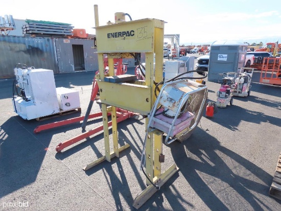 ENERPAC 50FT. CAPACITY PRESS SUPPORT EQUIPMENT SN:088180