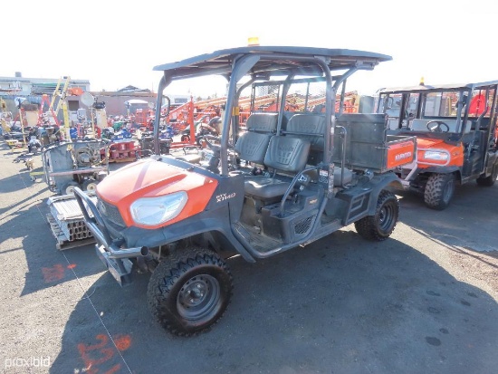 2016 KUBOTA RTV-X1140W-H UTILITY VEHICLE SN:12121 4x4, powered by diesel engine, equipped with OROPS