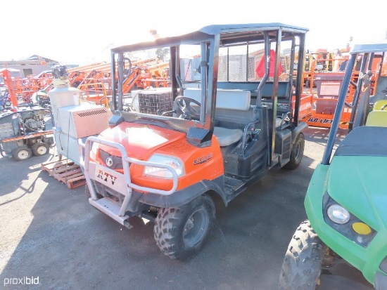 2013 KUBOTA RTV1140CPX-H UTILITY VEHICLE VN:30156 4x4, powered by diesel......engine, equipped with 