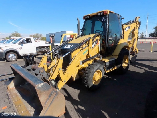 2014 CAT 420FIT TRACTOR LOADER BACKHOE SN:JWJ01989 4x4, powered by Cat diesel engine, equipped with