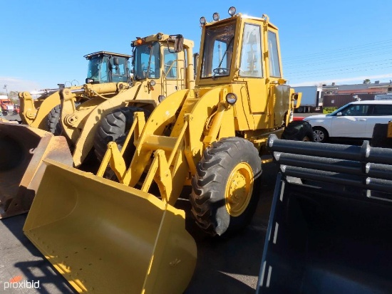 CAT 920 RUBBER TIRED LOADER SN:62K07334 powered by Cat diesel engine, equipped with EROPS, GP bucket