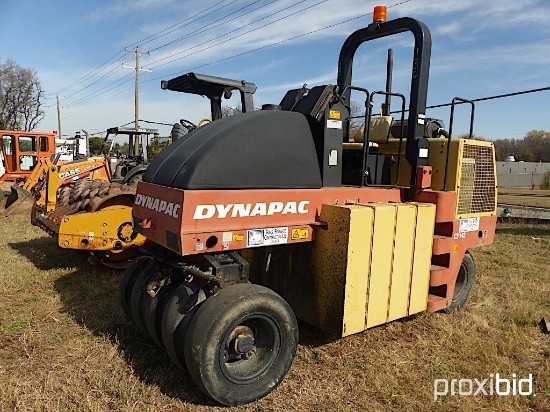 2006 DYNAPAC CP142 PNEUMATIC ROLLER SN-BR2168 powered by diesel engine, equipped with OROPS, (9) pne