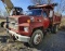 1988 FORD F700 DUMP TRUCK VN:24429 powered by 7.8l Turbo diesel engine, equipped with 6-speed transm