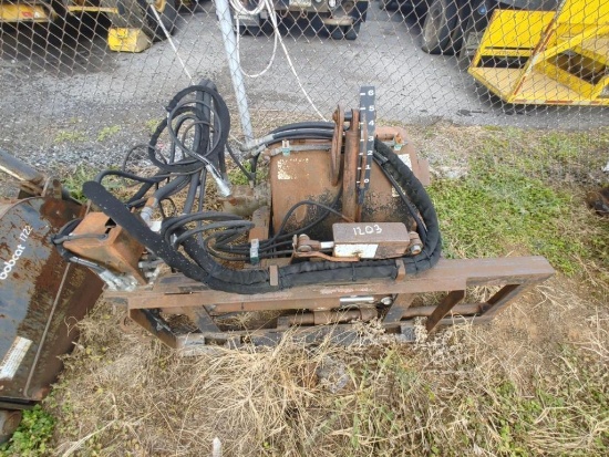 CONEQTEC AP600 SERIES III 24IN. MILLING HEAD SKID STEER ATTACHMENT Located: New Idea, 606 Martindale