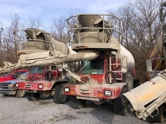 2005 OSHKOSH S-2346 CONCRETE MIXER TRUCK VN:085637 6x6, powered by Cummins ISM diesel engine, equipp