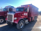 1999 PETERBILT 357 FUEL/LUBE TRUCK VN:503252 powered by Cummins ISM diesel engine, equipped with Roa
