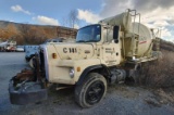 1998 FORD L9000 CONCRETE MIXER TRUCK VN:A38752 powered by Cat diesel engine, equipped with Road Rang