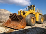 1995 CAT 992D RUBBER TIRED LOADER SN:7MJ00415 powered by Cat 3412 diesel engine, equipped with EROPS