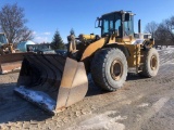 1993 CAT 970F RUBBER TIRED LOADER SN:7SK00171 powered by Cat 3306 diesel engine, equipped with EROPS