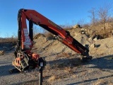 2012 PALFINGER PK15500 PERFORMANCE KNUCKLE BOOM SN:100148762 (2) hydraulic outriggers. No attachment