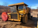 1985 CAT 773B STRAIGHT FRAME HAUL TRUCK SN:63W01511 powered by Cat 3408 diesel engine, equipped with