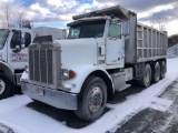 1988 PETERBILT 357 DUMP TRUCK VN:464130...powered by Cat 3306...diesel engine, equipped with Road Ra