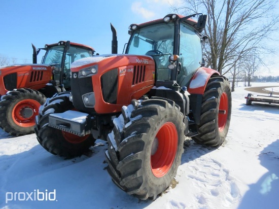 DEMO KUBOTA M7-152D AGRICULTURAL TRACTOR SN:11026 4x4, powered by Kubota diesel engine, 152hp w/ 20h