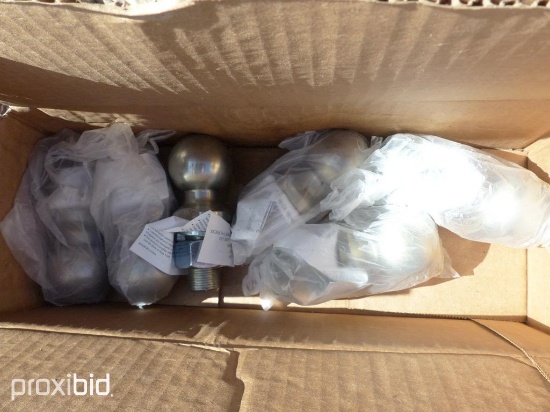 NEW 2" X 1" HITCH BALLS ( 6 PER LOT ) NEW SUPPORT EQUIPMENT
