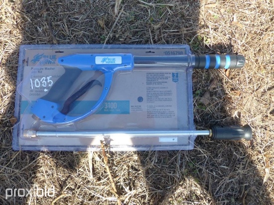 NEW BLUE HAWK PRESSURE WASHER KIT NEW SUPPORT EQUIPMENT