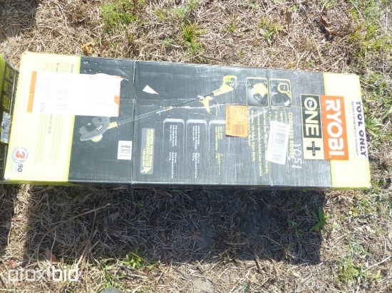 NEW RYOBI 18 VOLT 10" STRING TRIMMER NEW SUPPORT EQUIPMENT