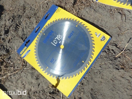 NEW IRWIN BLADE 10" 60 T NEW SUPPORT EQUIPMENT