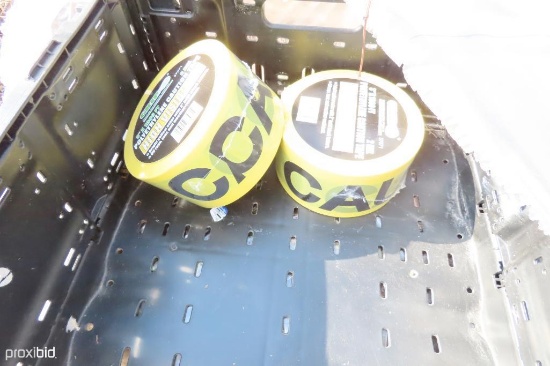 NEW 3" X 1000 FT CAUTION TAPE ( 2 ROLLS ) NEW SUPPORT EQUIPMENT