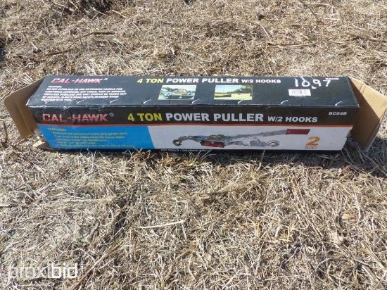 NEW 4 TON CABLE WINCH PULLER - CTT-BC04B NEW SUPPORT EQUIPMENT