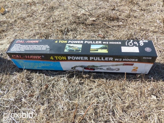 NEW 4 TON CABLE WINCH PULLER - CTT-BC04B NEW SUPPORT EQUIPMENT