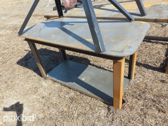 NEW 30IN. X 57IN. WELDING TABLE NEW SUPPORT EQUIPMENT