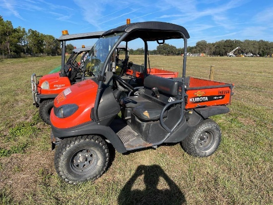 2014 KUBOTA RTV400CI-H UTILITY VEHICLE SN:20401 4x4, powered by gas engine, equipped with OROPS, 2-s